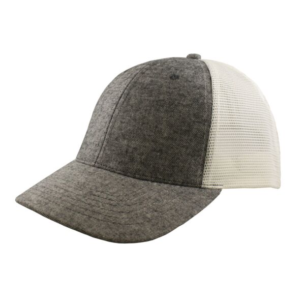 Premium Two Tone Heather Cotton Trucker Hat Thumbnail