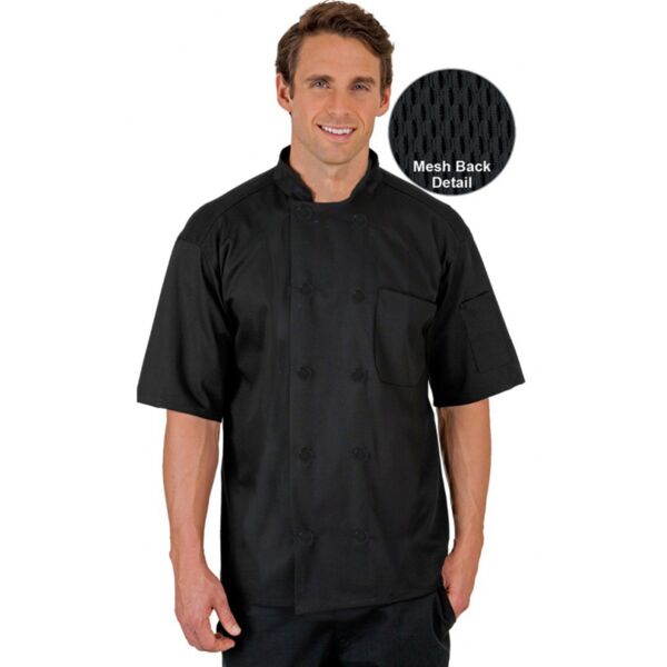 Unisex Short Sleeve Chef Coat  Thumbnail