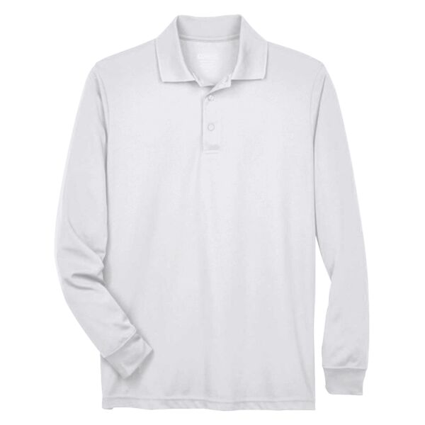 Men's Pinnacle Performance Long Sleeve Piqué Polo Thumbnail
