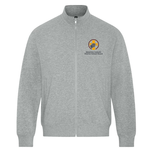 Embroidered Element Full Zip Sweater Thumbnail