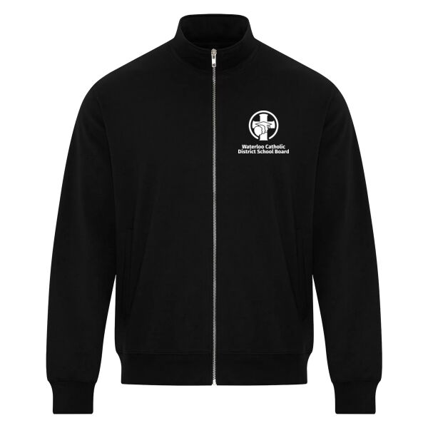 Embroidered Element Full Zip Sweater Thumbnail