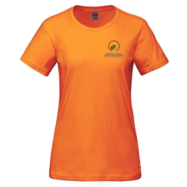 Ladies Combed Cotton T-Shirt Thumbnail
